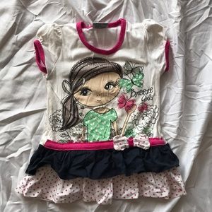 Infant dress. Girls dress.